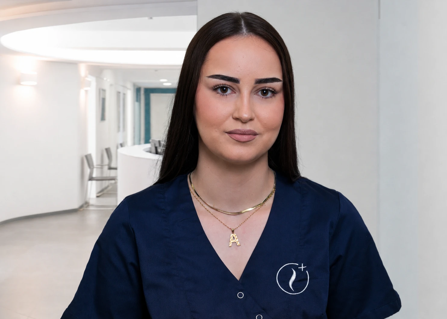 Frau A. Skrijelj, Auszubildende im MainMed Private Frankfurt