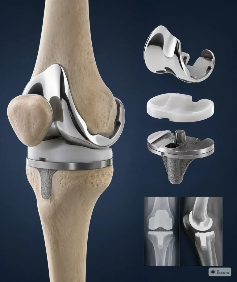 Knie TEP Operation in Frankfurt