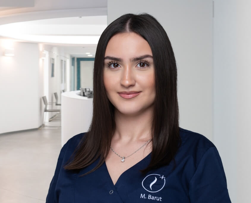 Frau M. Barut, Auszubildende im MainMed Private Frankfurt