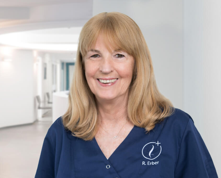 Frau R. Erber, medizinische Fachangestellte im MainMed Private Frankfurt